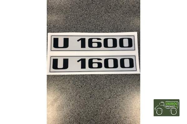 Sticker U1600