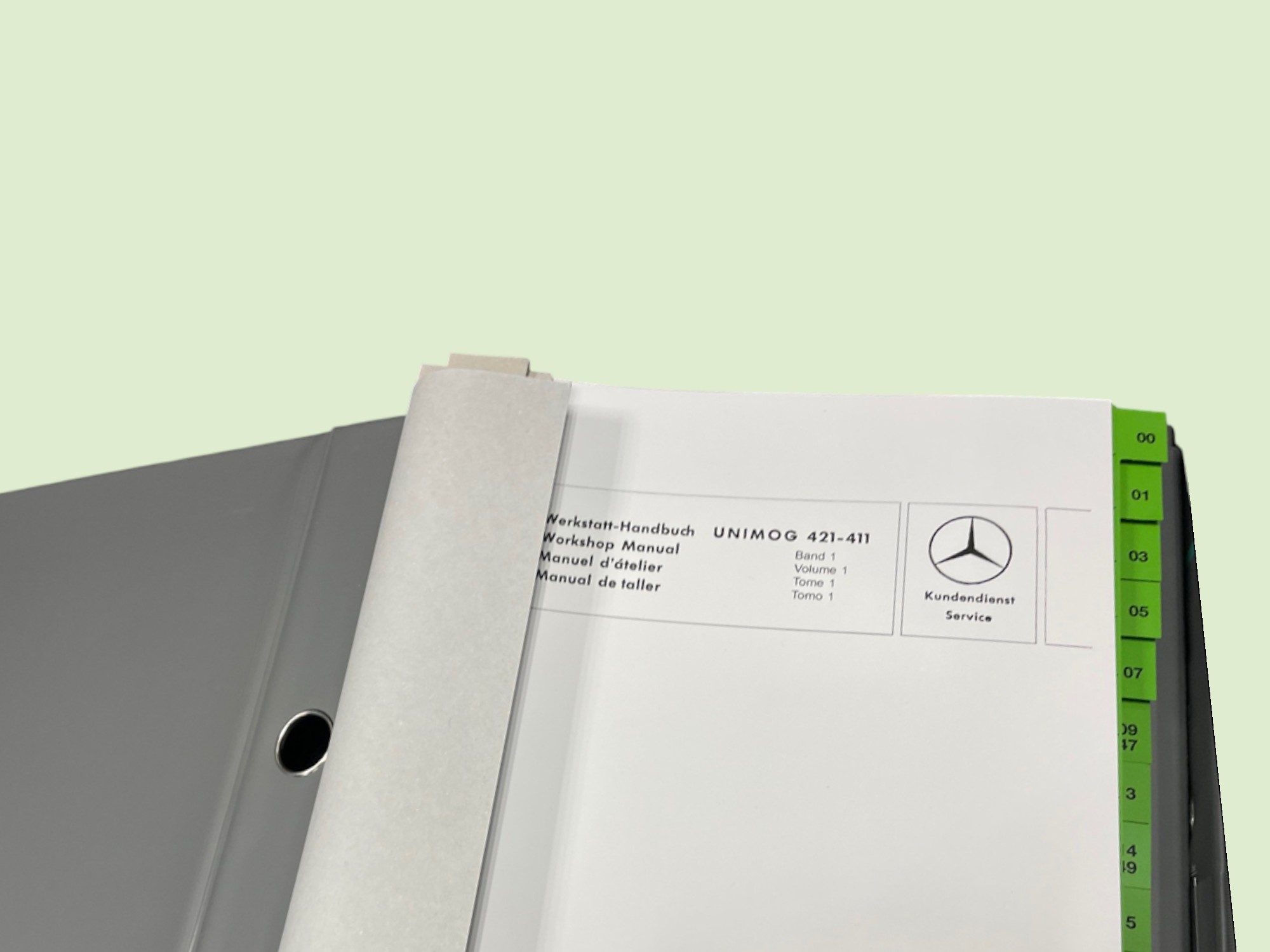 Werkstatthandbuch Unimog 421-411 - Boek310664u photoroom - 10664U