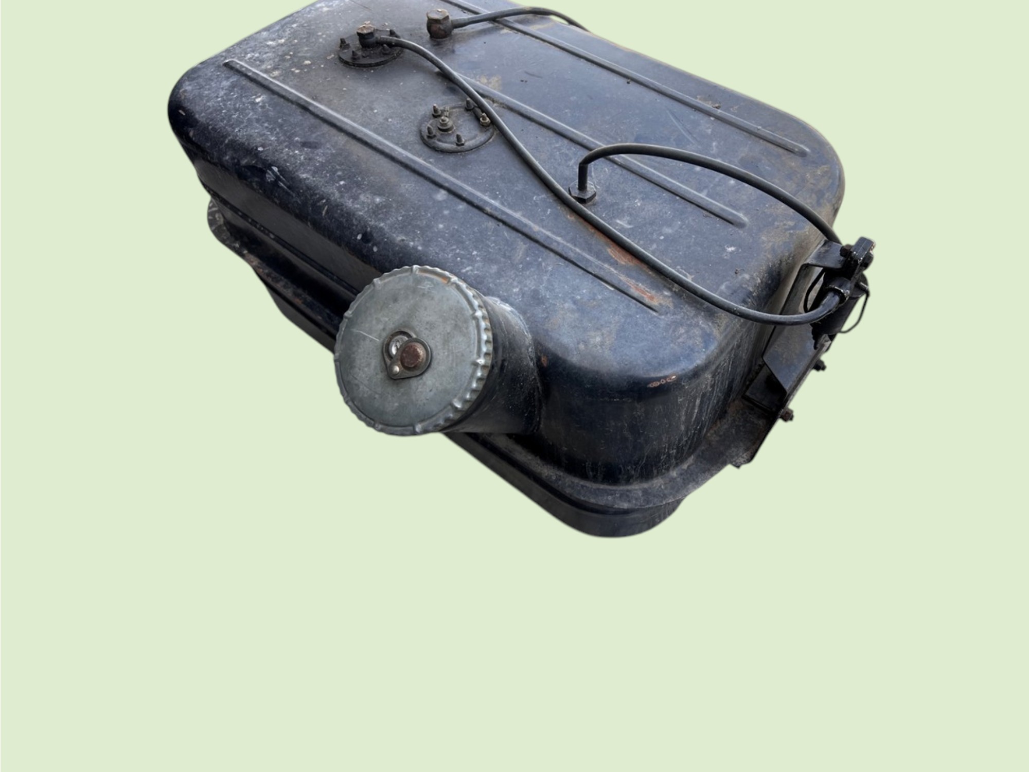 Nette gebruikte brandstoftank Unimog 403/406/416 , inclusief ophangbeugels en voorfilter - Brandstoftank410731u - 10731U
