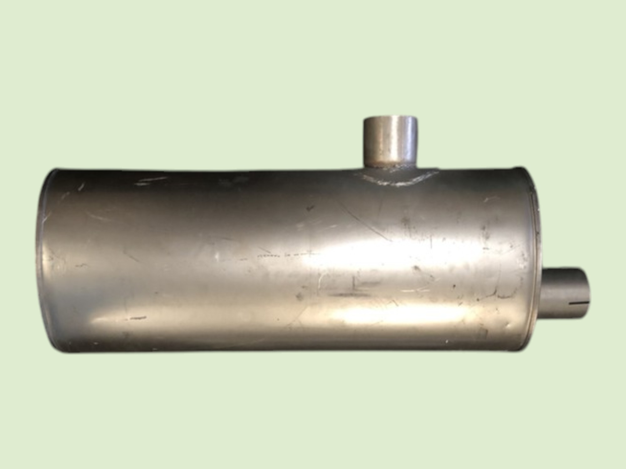 Exhaust muffler Unimog 424/425/427 - Einddemper110245u - 10245U