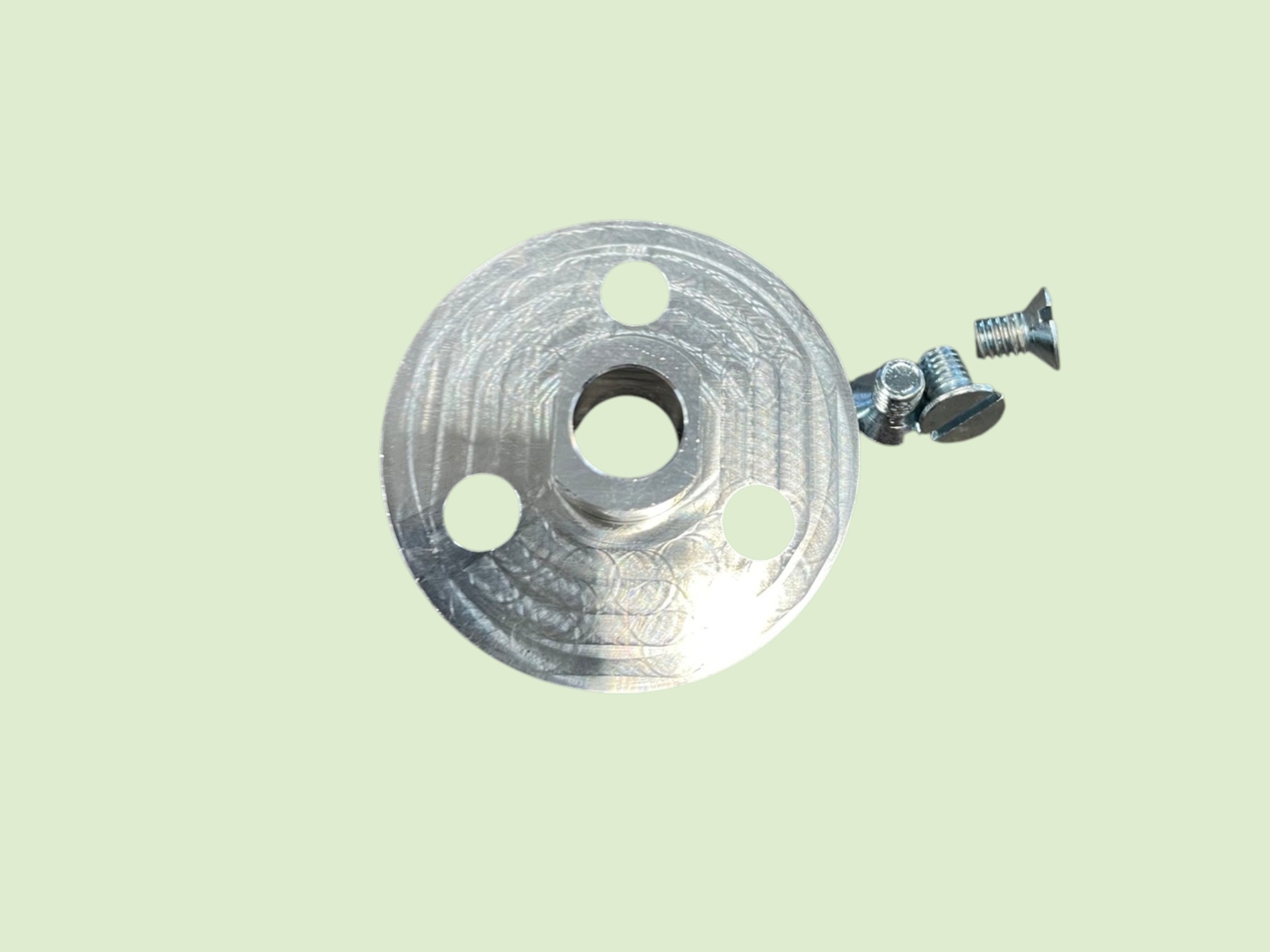 Aluminum hand throttle stop with screws - Handgasaanslag210137u - 10137U