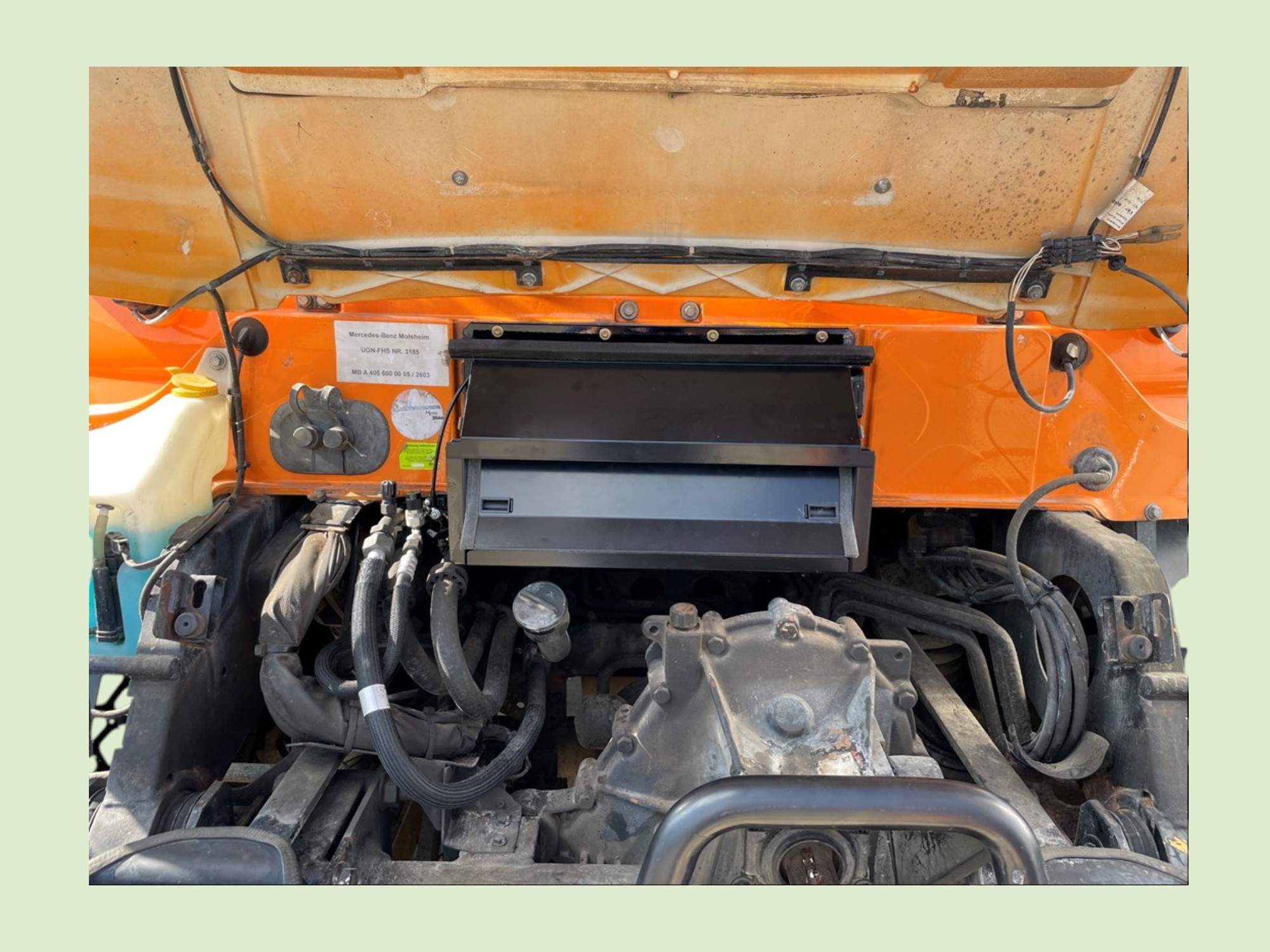 Kachel / airco unit Unimog U300/U400/U500 - Kachel3a4058300861 - 4058300861U