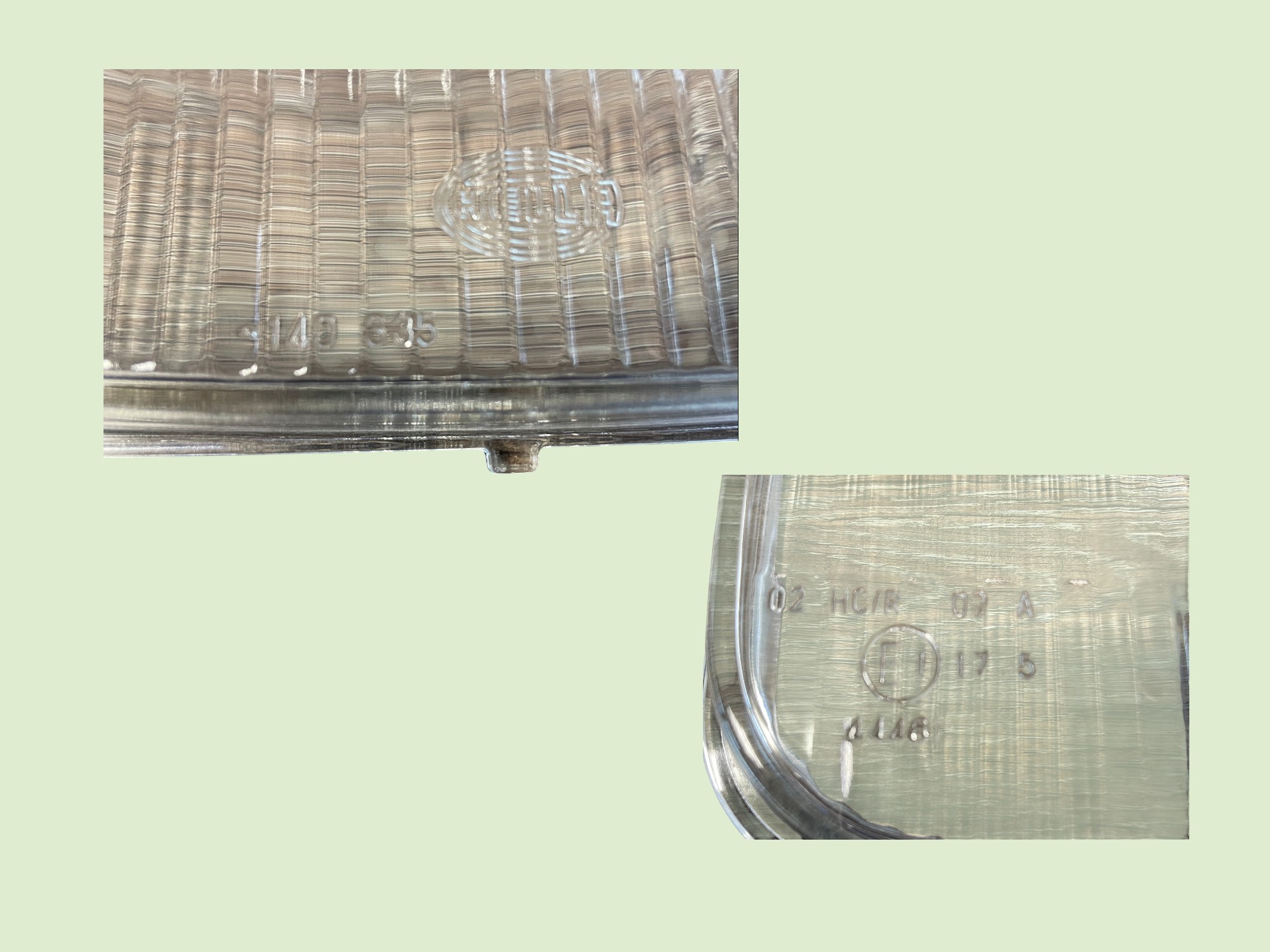 Headlight Glass Unimog 408/418/427/436/437 - Koplampglas20025444190 photoroom - 0025444190U