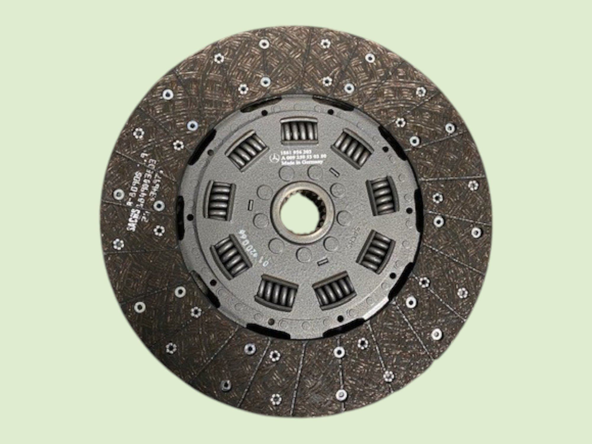 Koppelingsplaat U-serie MB-Trac - Koppelingsplaat1009250530380u - 009250530380U