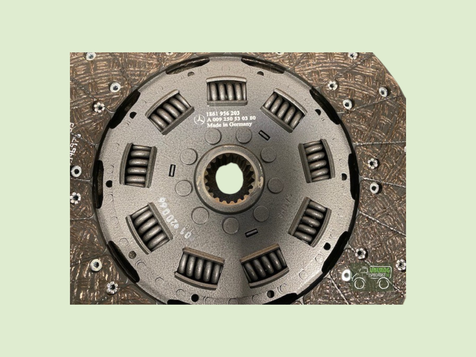 Koppelingsplaat U-serie MB-Trac - Koppelingsplaat3009250530380u - 009250530380U