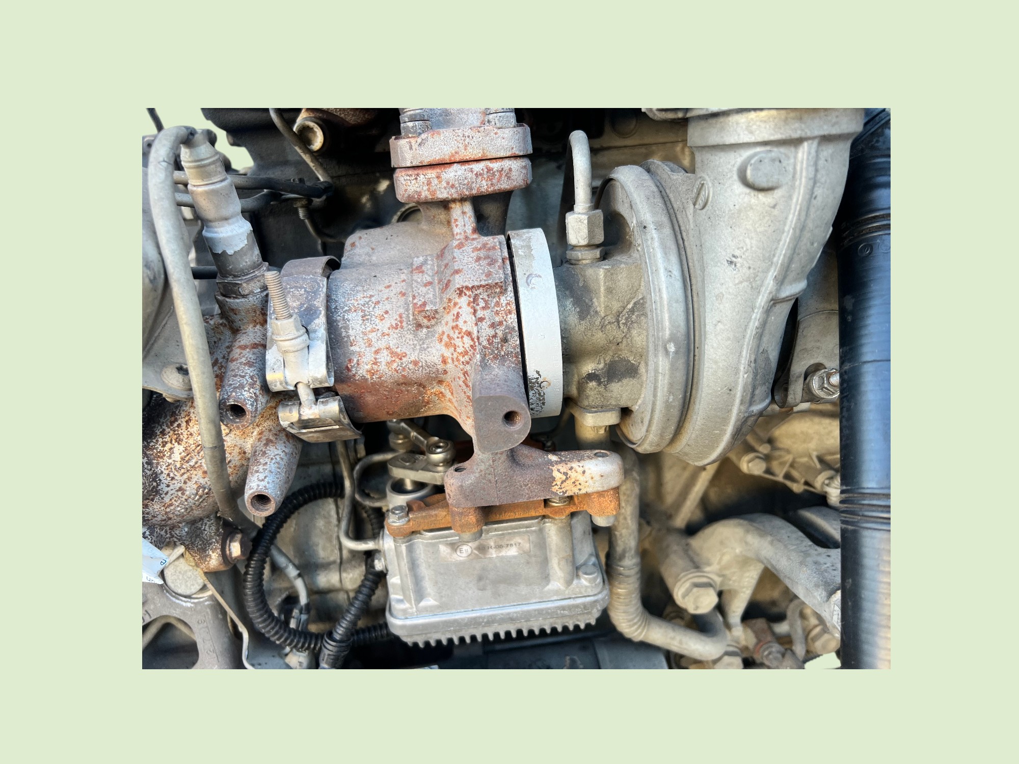 Gebrauchter Motor OM934, ohne Hydraulikpumpe und Kupplungssatz - Motor410686u photoroom - 10686U