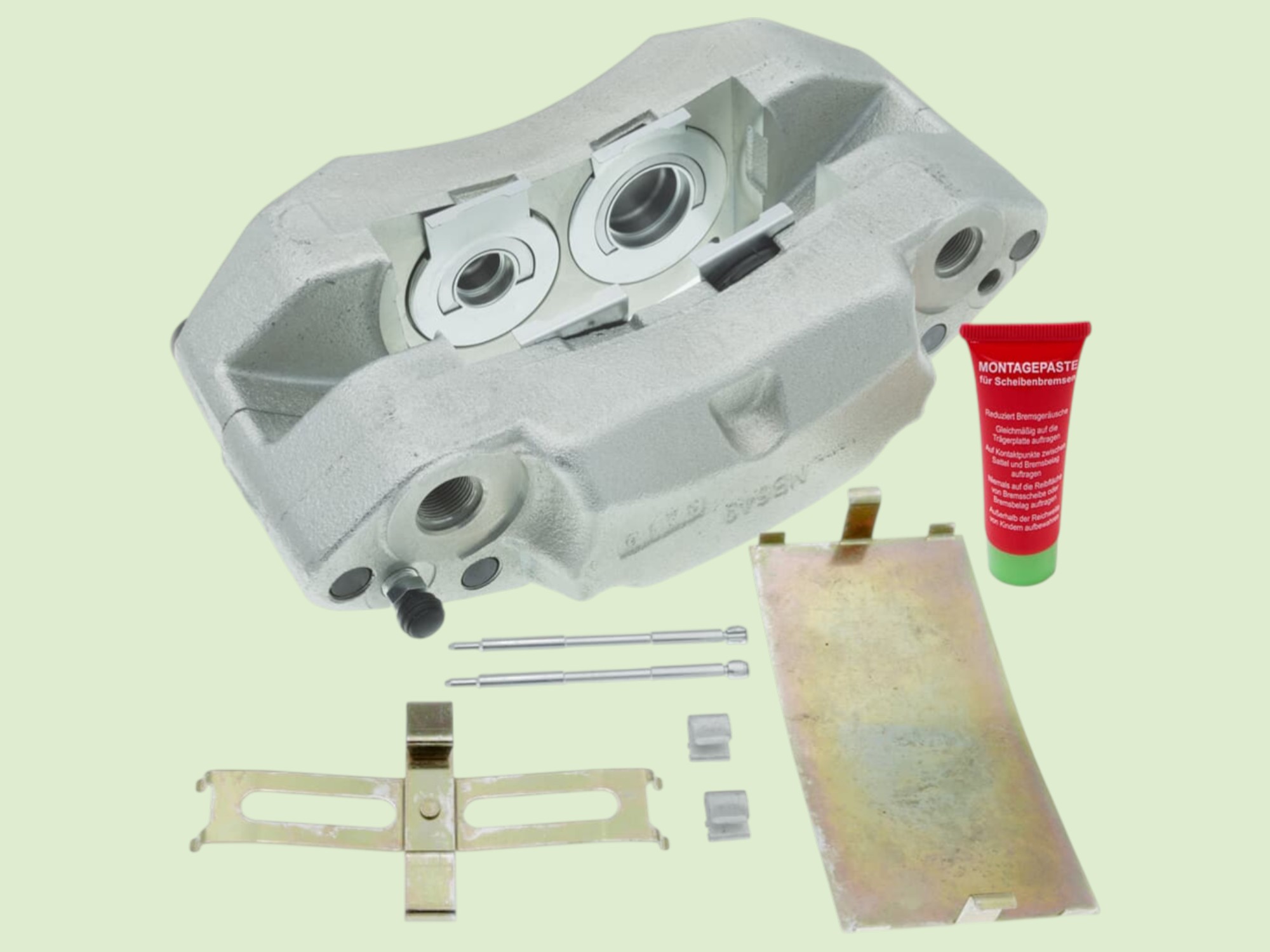 Nieuwe remklauw vooras linker wiel achter, rechter wiel voor Unimog U-serie - Remklauw rechts voor 10668u 1 - 10668U