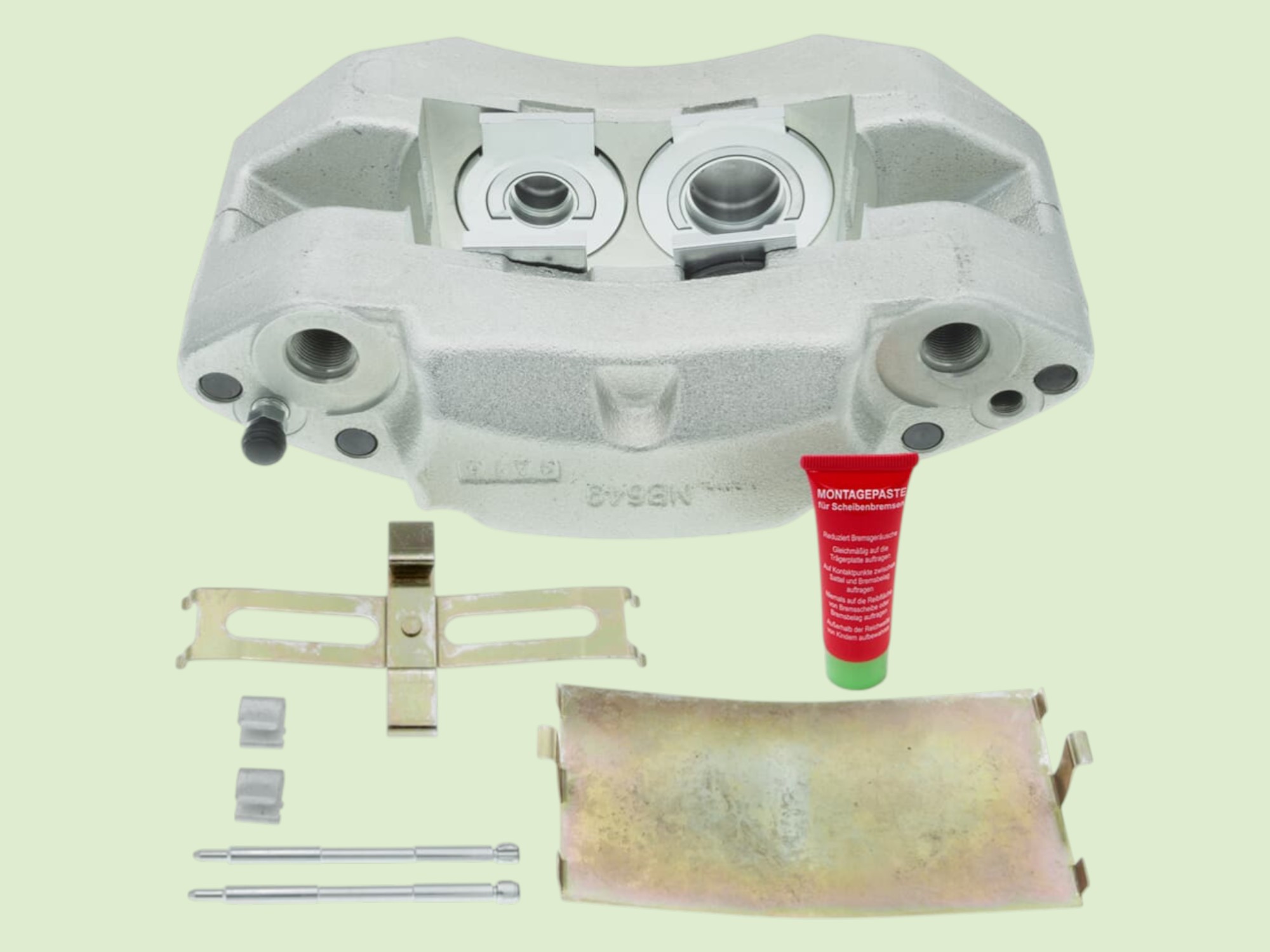 Nieuwe remklauw vooras linker wiel achter, rechter wiel voor Unimog U-serie - Remklauw rechts voor 10668u - 10668U