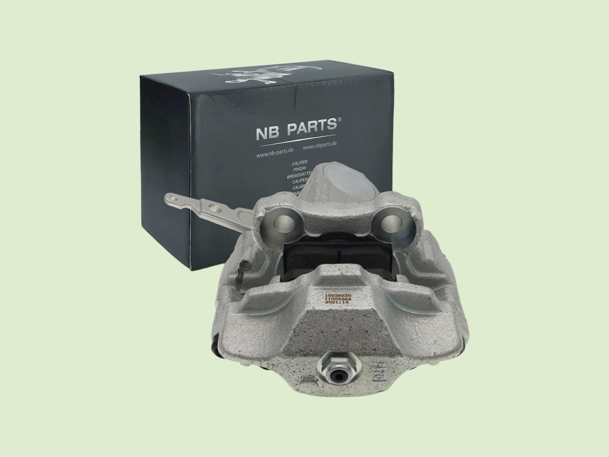 Nieuwe remklauw achteras rechter wiel achter, voor Unimog 403, 406, 416, 417, achteras linker wiel voor Unimog U-serie - Remklauw110636u photoroom - 10636U