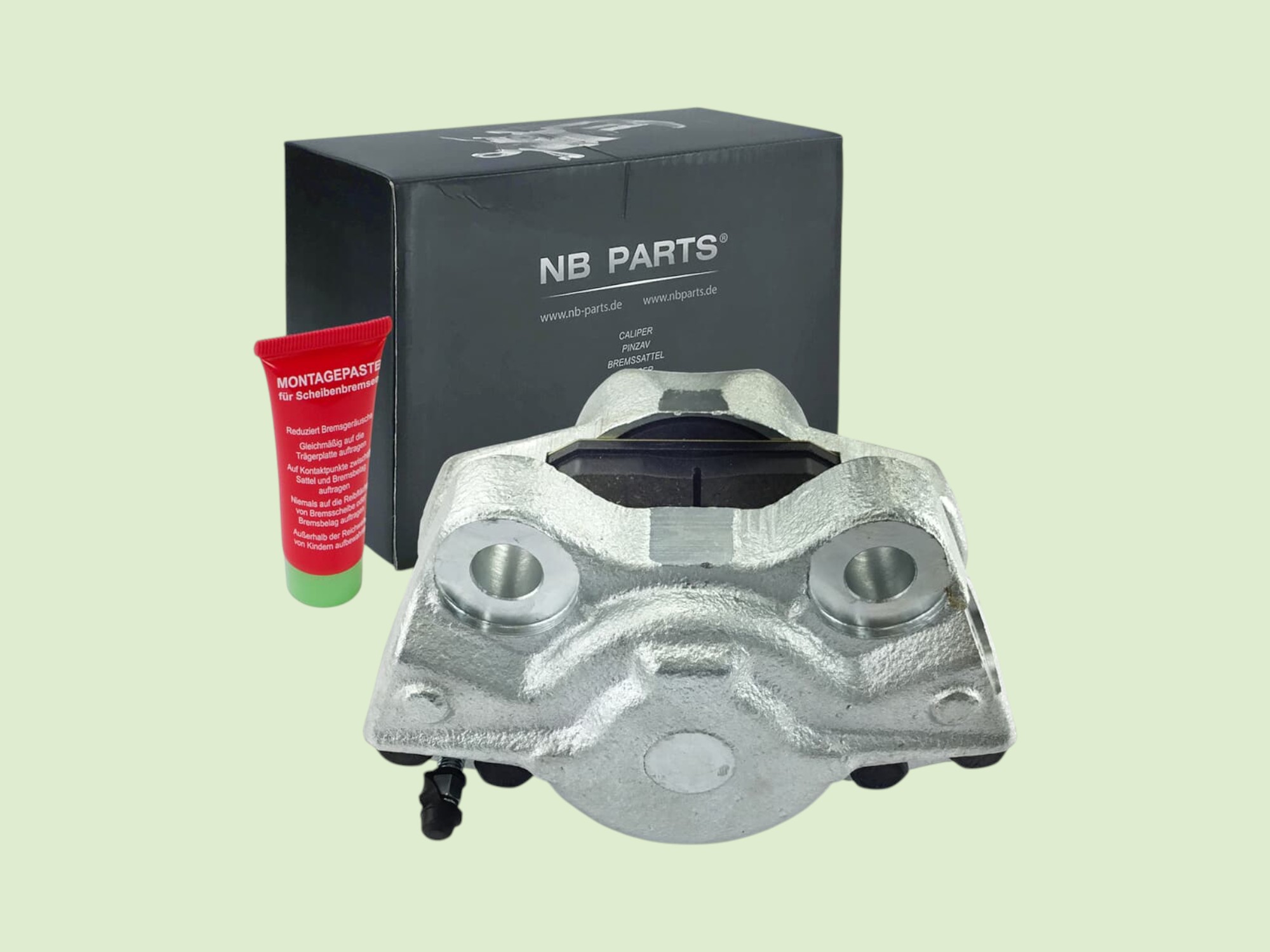 Nieuwe remklauw vooras linker wiel achter, rechter wiel voor Unimog 403, 406, 416, 417, 424, 427 - Remklauw310633u photoroom - 10633U