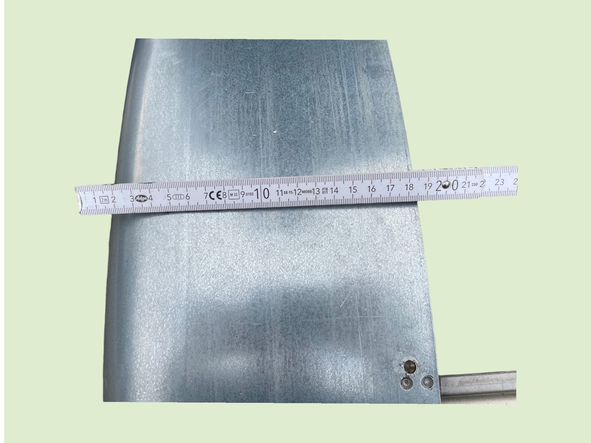 Spatbord smal links voor 406 - Spatbord406smal310506u - 10506U