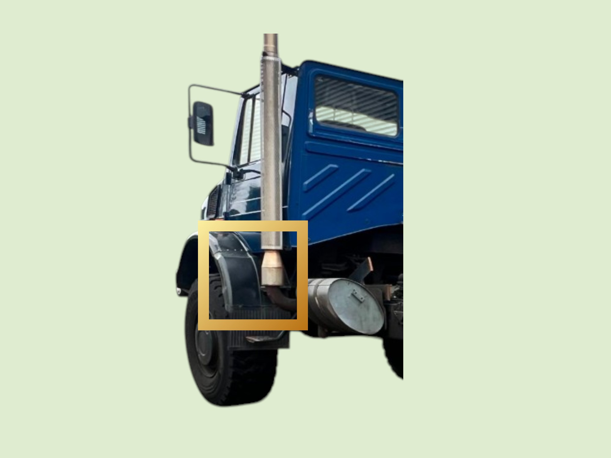 Spatbord verlenger U5000 links kunststof - Spatbordverleng34258813501 photoroom - 4258813501U
