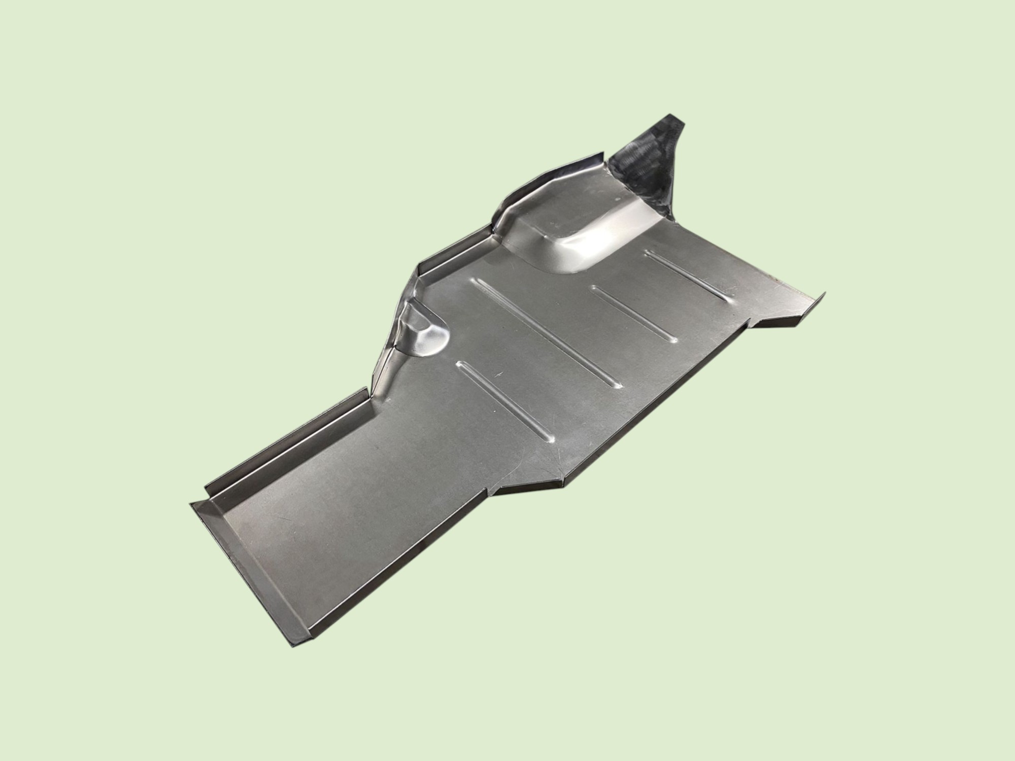 Driver's side footwell separated U411 - Vloerplaat1um0279 photoroom - UM0279