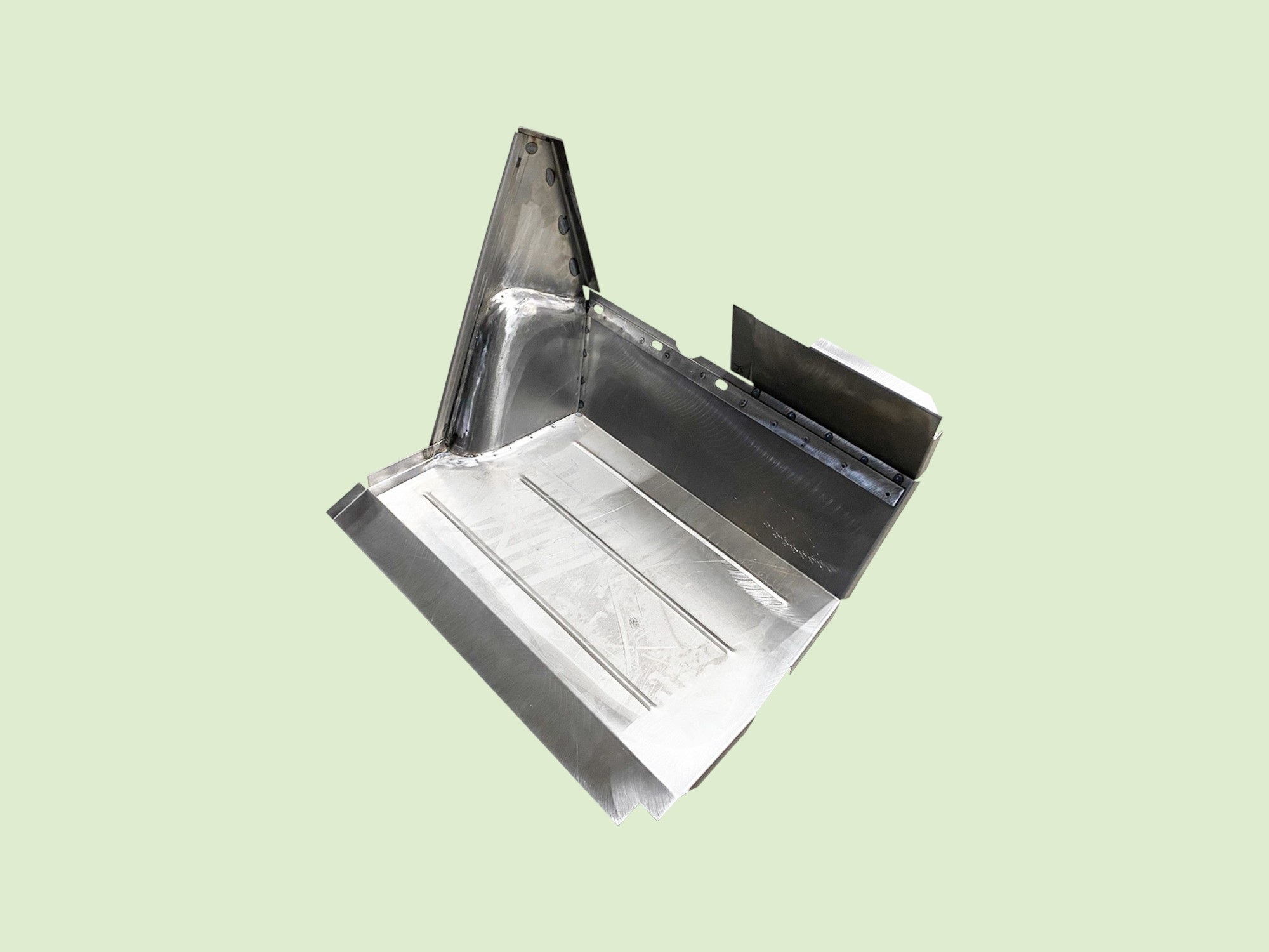 Complete driver's side footwell box U2010 - Voetenbak1um0335 photoroom - UM0335