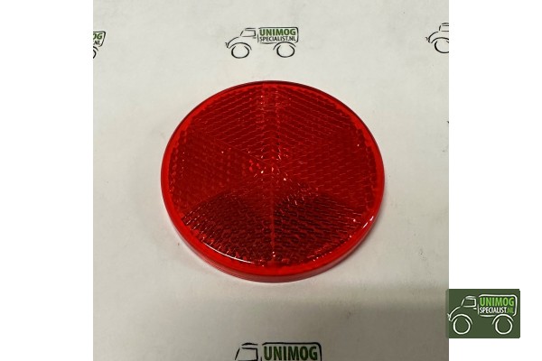 Reflector rood rond